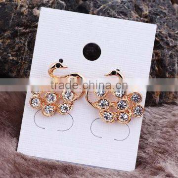 Yiwu Market Fashion Free Sample Gold Plated Earring for Gift 2016