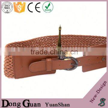 2016 Hot Sale Colored Fashion Canvas Belt Straps Double d Ring Braided Belts Classical photo-3