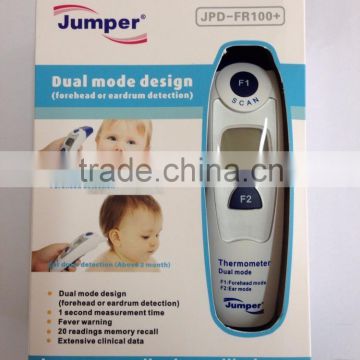 Factory price infrared thermometer for baby forehead and ear