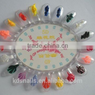 Nail art paint uv gel professional 3D sculpture uv gel for nail art