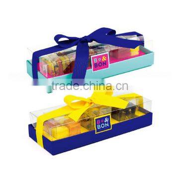 PET compartment plastic box for candy