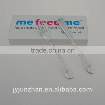 18/10 Stainless Steel Baby Knife, Safe Knife Made by Junzhan Factory Directly photo-4