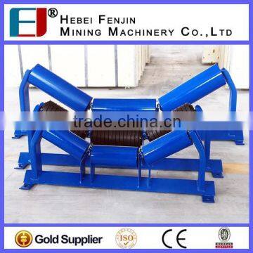 China Carbon Steel Pipe Conveyor Idler Trough Roller For Conveyor photo-2