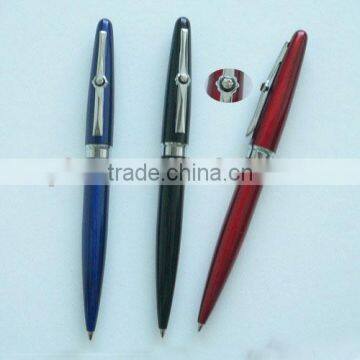 New metal ballpoint pen with special clip