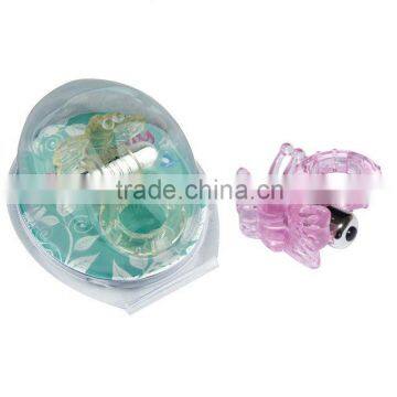 King Cock Ring With Powerful Vibrator With Butterfly Sex Toys For Male photo-3