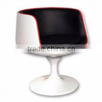 2015 fiberglass cup coffee chairs with rotating function