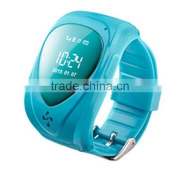 kids cell phone watch bracelet enfant gps tracker with SOS panic button, LBS+GPS, mobile apps and long battery life