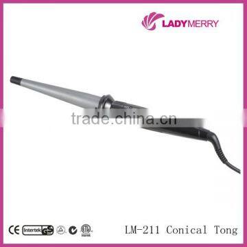 hair curling iron of cone