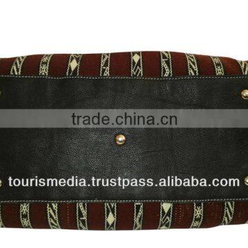 Wholesale Handmade Moroccan Kilim Bags Genuine Leather and Kilim - New Style Kilim Handbagref6 photo-4