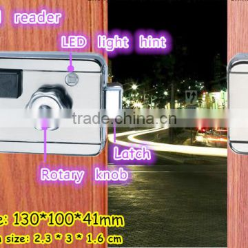 Office RF key card networked door lock system