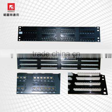 24 Ports UTP Cat5e/Cat6 Patch Panel 19'' 1U, Krone & 110 Dual IDC, With or WT Back Bar photo-2