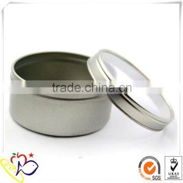 existing mold plain silver color tin/silver metal tin box/tin box plain