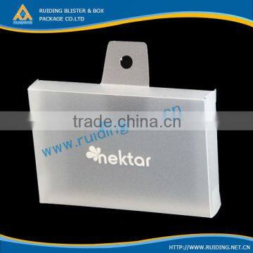 Plastic heat sealing blister for Packaging Retails