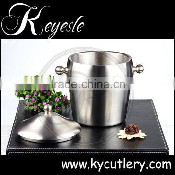 Promotion barware stainless steel ice bucket, large Ice bucket