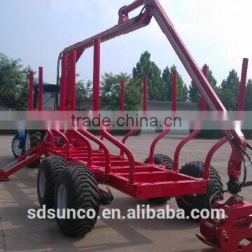 ZM Series Log Trailer Crane ZM10006,Timber Trailer With Crane,Tractor Mounted Model((1 Ton,3 Ton,5 Ton,8 Ton,10ton,12 Ton) )