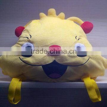 plush bag/baby cute dog plush toy bag/cute and cheap soft dog bag/animal shape kids bag/cotton bag/baby bag/shoulder bag