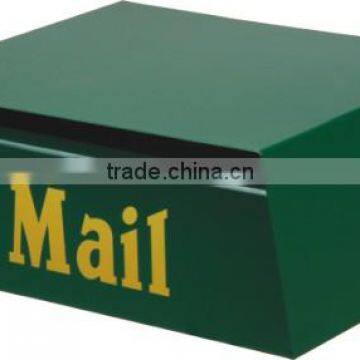 JHC-2109 Gardening Common Design Residential Green Cast Iron Letter Box/Building mail box