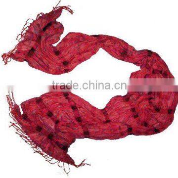 Polyester Scarf , polyester lycra scarf , soft stole , neckwear