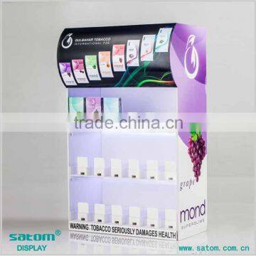 High Quality Pusher Countertop&Wall mounted Led Cigarette Display Rack