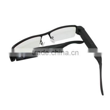 Factory direct Black Video Recorder Webcam 720P hidden cam glasses16gb