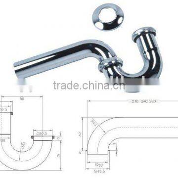 1-1/2" 25Gauge P-Trap ( stainless steel)