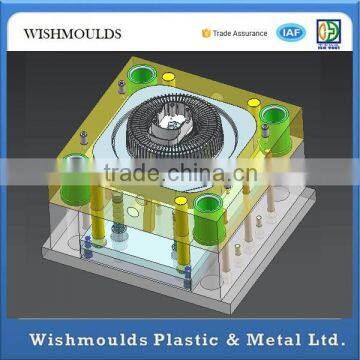 OEM Factory Fan Cover, Electric Fan Net Cover, Electric Motor Fan Cover Mould & Molded Parts