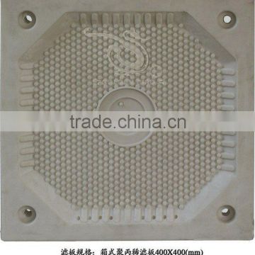 recessed filter plate