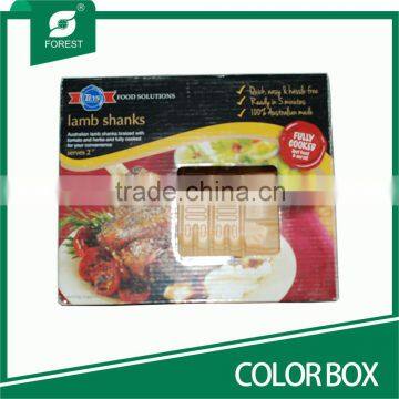 WHOLESALE COLOR PAPER BOX FOR FROZEN MEAT photo-6