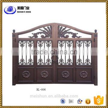 painting wrought aluminum gate