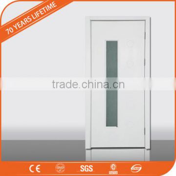 Wood Plastic Composite Interior Room Door in white color