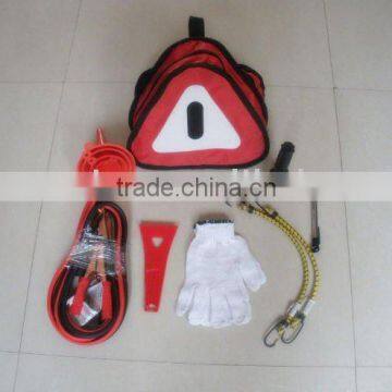 auto emergency Kit,car triangle safety bag tool, car utility tool