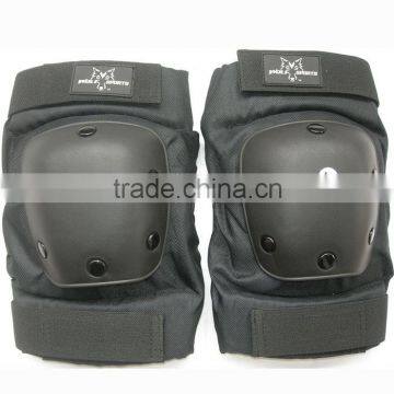 Snowboarding, Skiing,Motor Cycling Rider Knee Protective Pads Rivets PE With Stainless Steel Shell Knee and Elbow Guard Pads photo-3