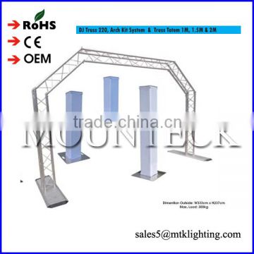 high competitive aluminum truss price cheap portable stage truss lighting