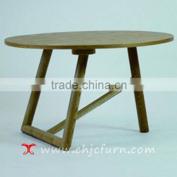 small solid wood table