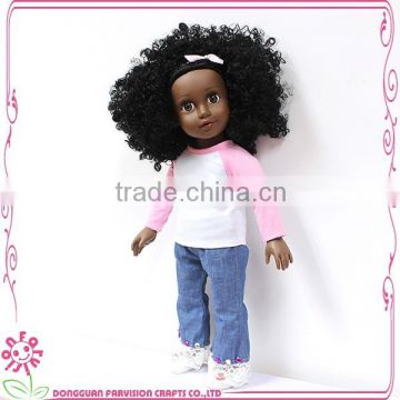 18 Inch wholesale black dolls naked