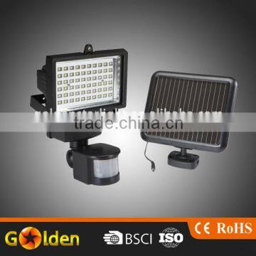 Whosale Factory 60 Pcs Wall High Lumens Motion Sensor Led Solar Garden Light photo-2