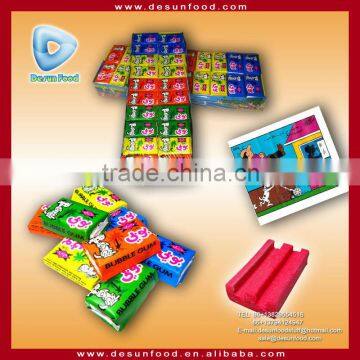 Cartoon comics paper bubble gum