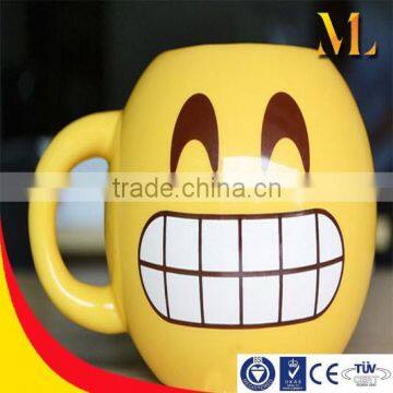 Emoji Smile Face Mugs Drinkware Ceramic China Cup Mugs Gifts photo-3