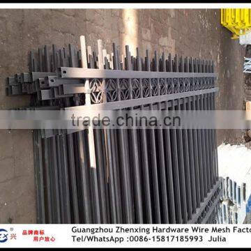 Alibaba supplier wholesale cheap security steel tubular fencing for villa and garden ZX-XGHL05