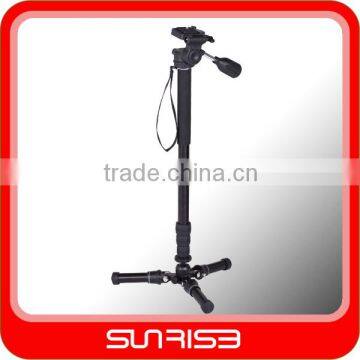 Sunrise Professional Flexibal Camera Tripod Kit Monopod for DSLR Video