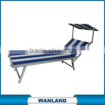 aluminium folding sun lounger
