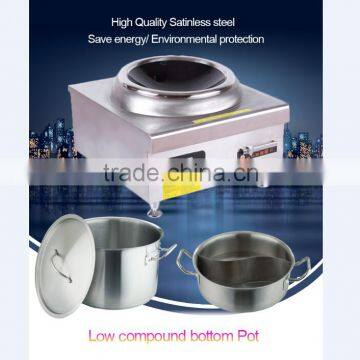 Hotel Electric Appliance Stainless Steel Commercial Electric Stove Inductiion Wok 2015 New Arrival H80CM photo-2