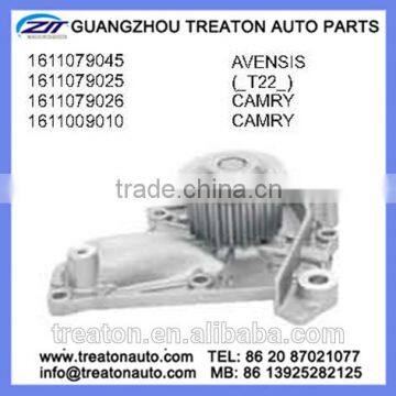 water pump CAMRY RAV4 PRIUS LAND CRUISER PRADO YARIS VIOS ECHO AVENZA SIENNA COROLLA 4 RUNNER HIGH LAND HILUX