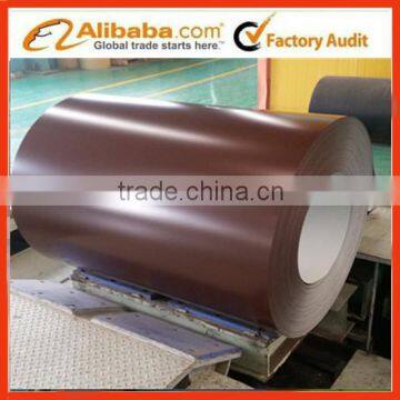 RAL 8017 / Prepainted GI steel coil / PPGI / PPGL color coated galvanized steel sheet in coil