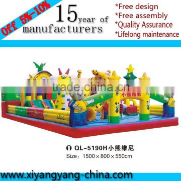 Outdoor commercial jumping inflatable castle                        
                                                Quality Choice