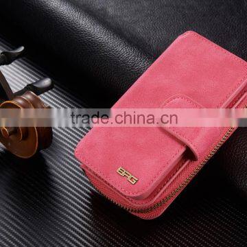 Factory supply attractive flip wallet case for iphone 5se