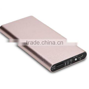 Ti alloy power bank 5400mah li-polymer battery 5V bulk power bank supply VT-540