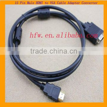 VGA Cable Adapter Converter for 15 Pin Male HDMI