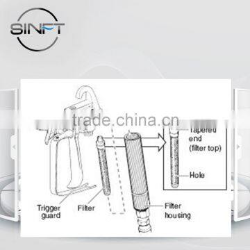 Airless Paint Spray Gun Filter for Titan, Replaces Titan P/N 500-200-100 photo-4
