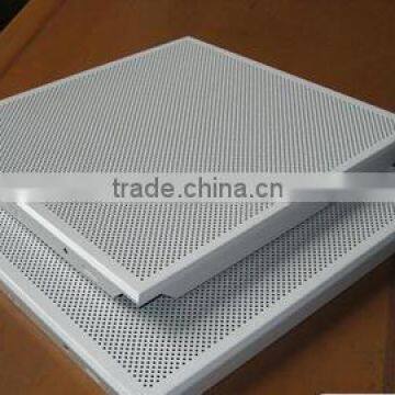 Aluminum suspended baffle false strip ceiling design